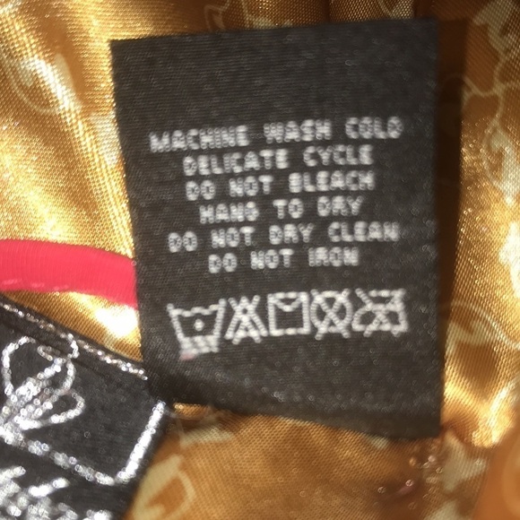 BABY PHAT GIRLZ vintage duck down puffy jacket faux fur hood that zips off SZ M - Picture 8 of 9